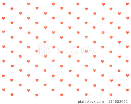 Glitter-style heart pattern background (red glitter) | Color variation material Glitter-style heart pattern background (red glitter) | Color variation material 134688031