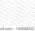 Silver heart pattern background | Cute dot-style pattern material 134688222