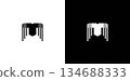 The M spider logo design is unique and modern 134688333