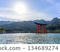 Miyajima and the Sun 134689274