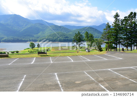北海道465號國道金山生虎站線，金山湖周邊景色（2023年夏季） 134690714