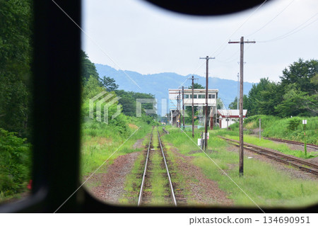 JR北海道根室本線，從上石別站到平岸站的景色（2023年夏季） 134690951