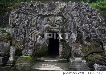 Indonesia, Bali, Ubud, Goa Gajah ruins Indonesia, Bali, Ubud, Goa Gajah ruins 134692435
