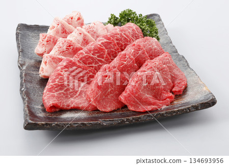Domestic Kuroge Wagyu Beef Assortment (Rib, Thigh, Shoulder) 134693956