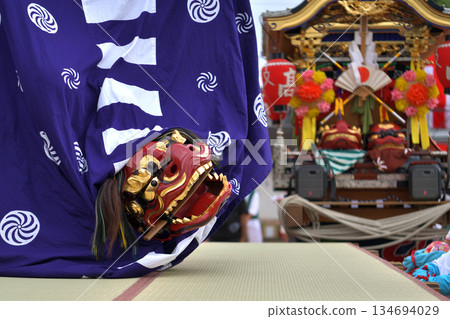 播州姬路秋季祭典：英賀神社舞獅 134694029