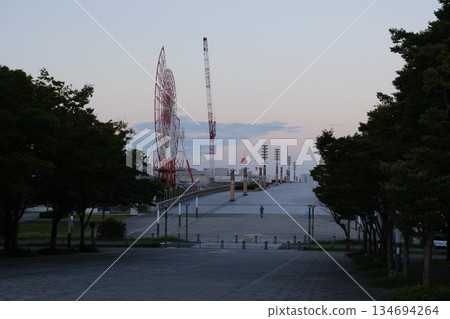 台場摩天輪拆除工程 2022年9月 134694264