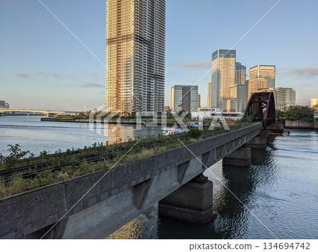 Harumi Bridge October 2021 Harumi Bridge October 2021 134694742