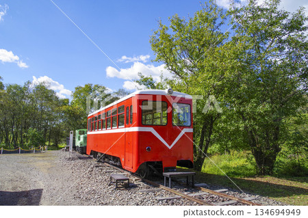 廢棄的別海村鐵路的車輛 134694949