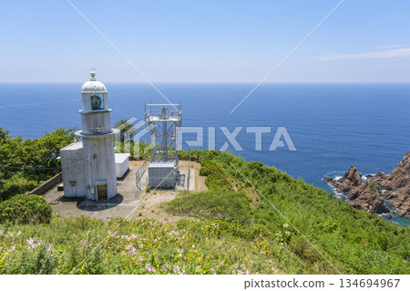 Tsurigakezaki Lighthouse at the southernmost tip of the Koshikijima Islands Tsurigakezaki Lighthouse at the southernmost tip of the Koshikijima Islands 134694967