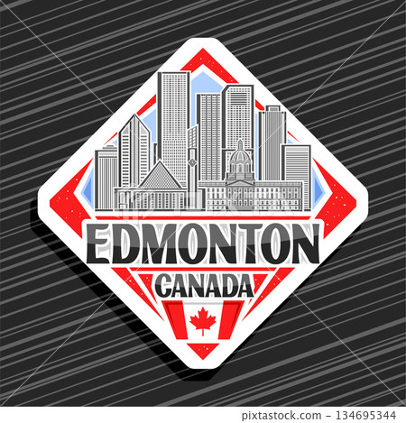 Vector logo for Edmonton Vector logo for Edmonton 134695344