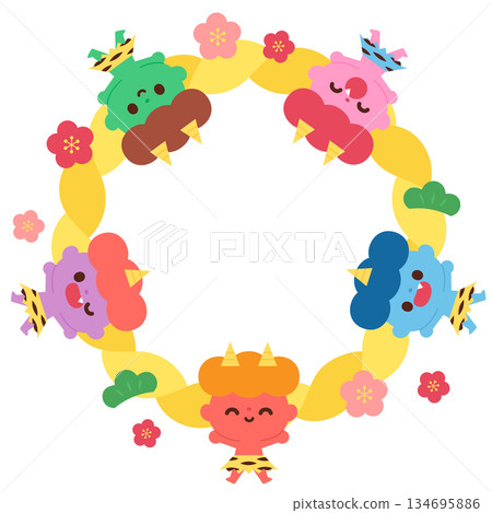 Demons in a circle 134695886