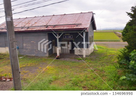 JR北海道留萌本線深川站至知志別站沿途風景 JR北海道留萌本線深川站至知志別站沿途風景 134696998