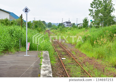 JR北海道留萌本線七方別站至石繹沼田站的風景 134697253