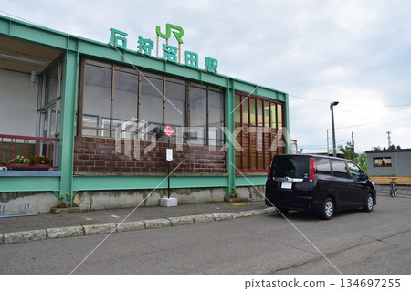 Scenery from Chippubetsu Station to Ishikari-Numata Station on the JR Hokkaido Rumoi Main Line 134697255