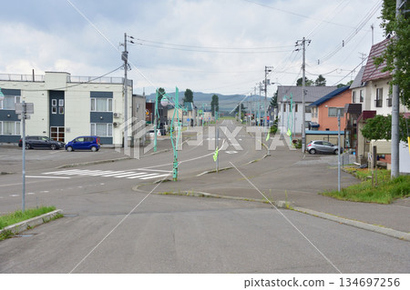 JR北海道留萌本線七方別站至石繹沼田站的風景 JR北海道留萌本線七方別站至石繹沼田站的風景 134697256