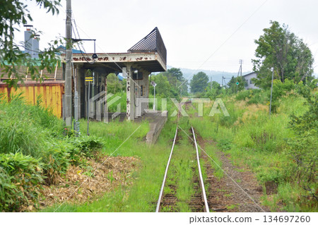 JR北海道留萌本線七方別站至石繹沼田站的風景 JR北海道留萌本線七方別站至石繹沼田站的風景 134697260
