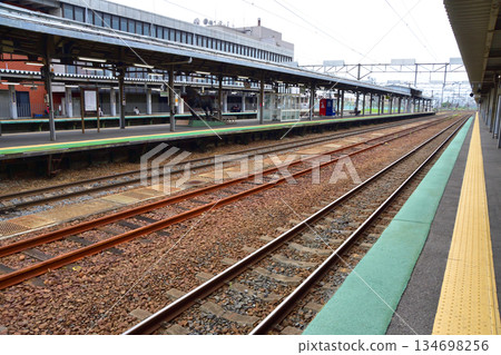 Scenery of JR Hokkaido Iwamizawa Station Scenery of JR Hokkaido Iwamizawa Station 134698256