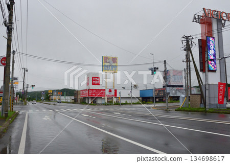 日本最長的直線公路－國道12號沿途風光 134698617