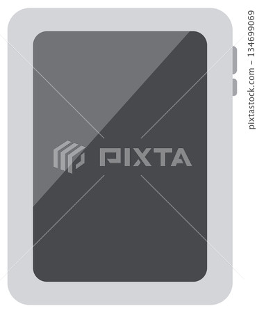 Tablet device icon illustration Tablet device icon illustration 134699069