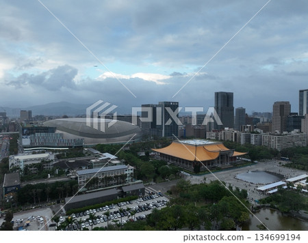 Buddhist memorial building Buddhist memorial building 134699194