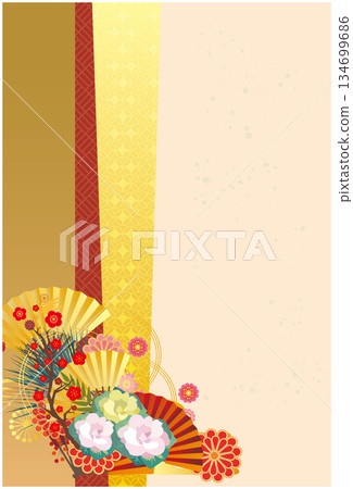 New year japanese style background 134699686