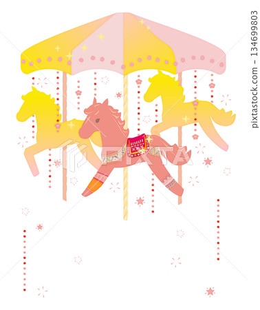 Carousel horse Carousel horse 134699803