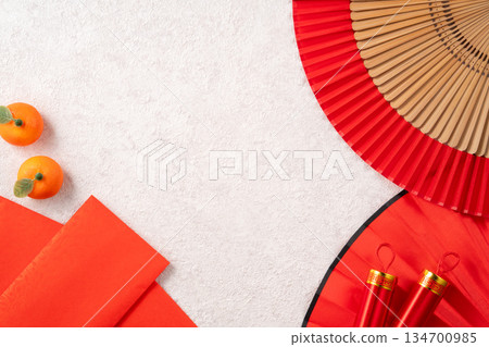 Lunar New Year, Chinese New Year, decorations, background 134700985