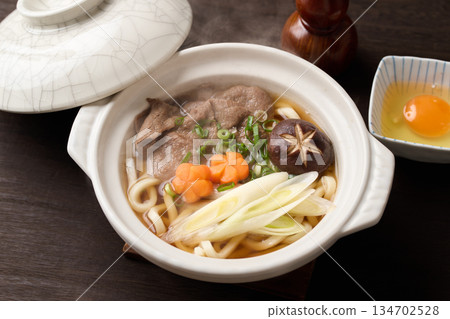 牛肉壽喜烏冬面 牛肉壽喜烏冬面 134702528