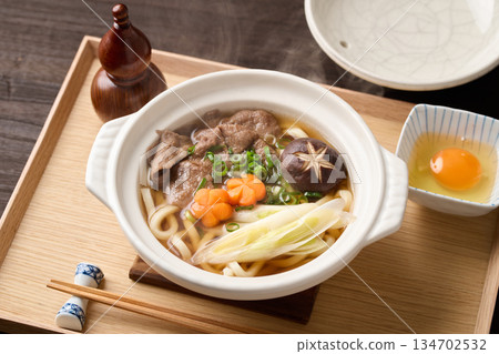 牛肉壽喜烏冬面 牛肉壽喜烏冬面 134702532