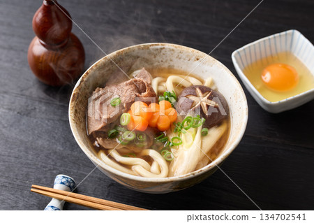 牛肉壽喜烏冬面 134702541