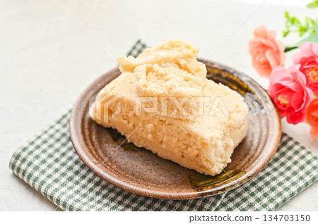 Steamed bread-style tofu and rice flour bread Steamed bread-style tofu and rice flour bread 134703150