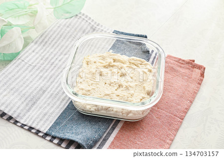 微波爐蒸豆腐米粉麵包 微波爐蒸豆腐米粉麵包 134703157