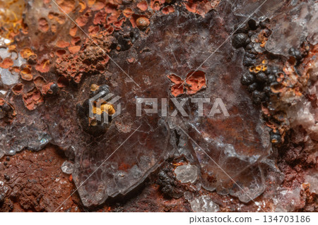 Details of minerals and crystals found in cave Details of minerals and crystals found in cave 134703186