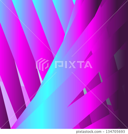 Abstract background with Neon Pink Blue gradient vector illustration. Geometric pattern.Trendy modern graphic design for Cover Banner Backdrop Poster Flyer Party Decor Template Event Greeting Card 134705693