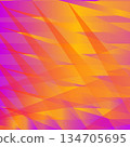 Bright abstract geometric background with gradient vector illustration. Trendy modern graphic design for Cover Banner Backdrop Poster Flyer Party Decor Template Event Greeting Card Invitation Label 134705695