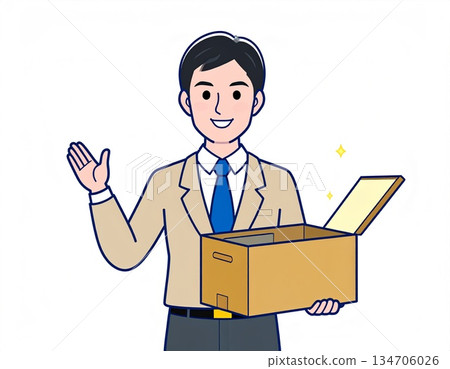 微笑的商人 134706026