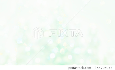 Soft, sparkling background, blurred gradation, green, beautiful, pale 134706052