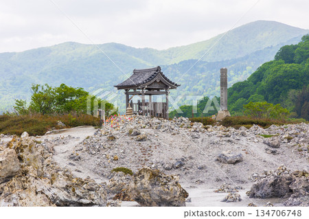 One of Japan's three major sacred sites: Mount Osore Bodaiji Temple, Daishido Hall 134706748