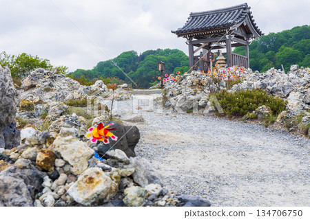 One of Japan's three major sacred sites: Mount Osore Bodaiji Temple, Daishido Hall 134706750