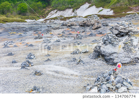 One of Japan's three major sacred sites: Osorezan Bodaiji Temple and Sainokawara 134706774