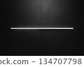 Minimalist Line on a Black Wall 134707798
