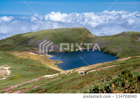 白馬禦池與乘馬鞍岳－從白馬禦池到北阿爾卑斯山的穿越路線 134708040