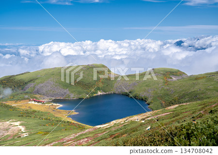 白馬禦池與乘馬鞍岳－從白馬禦池到北阿爾卑斯山的穿越路線 134708042
