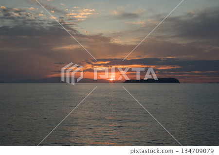 有明海灘日落（世界百大日落） 134709079