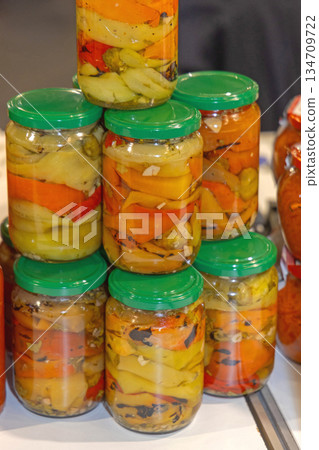 Pickled Peppers in Brine Pickled Peppers in Brine 134709722