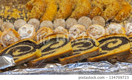 Poppy Seed Roll Pastry 134709723
