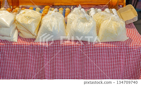 Corn Wheat Flour Bags Corn Wheat Flour Bags 134709740