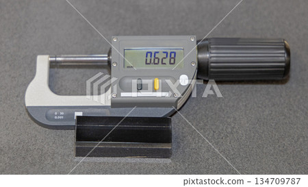 Digital Electronic Micrometer Measuring 134709787