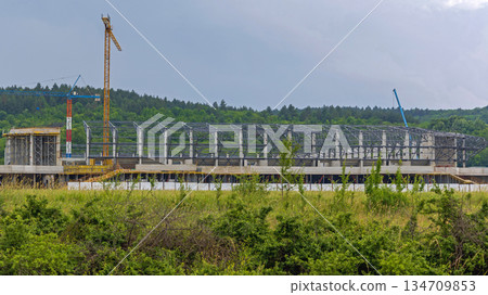 New Stadium Construction Zajecar 134709853