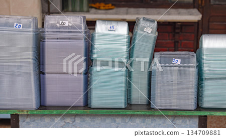 Clear Plastic Containers Clear Plastic Containers 134709881